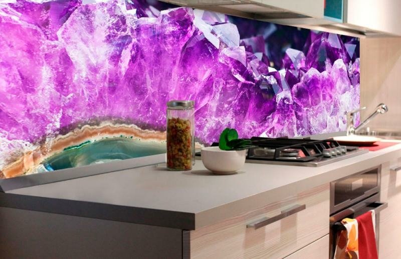 Fototapeta na linku Amethyst 640 x 70 cm