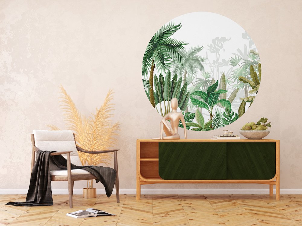 Samolepicí fototapeta CR3323 Vector Leaves 140 x 140 cm