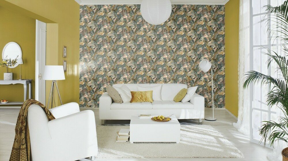 Vliesová tapeta na zeď 687538 Tropical house 0,53 x 10,05 m