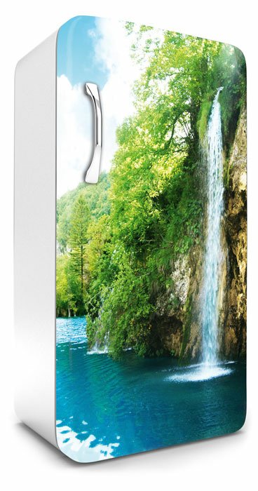 Fototapeta na lednici Vodopád 65 x 120 cm FR120-010