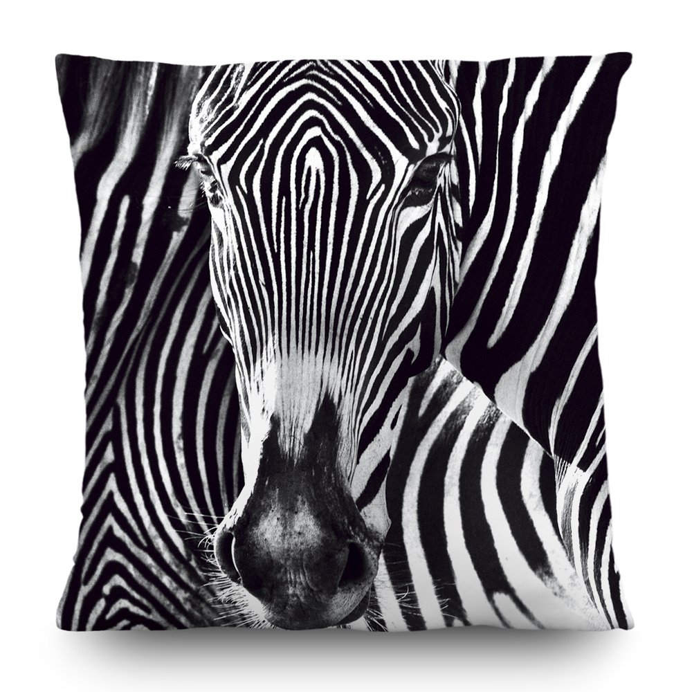Dekorační polštář Zebra CN3605 | 45 x 45 cm