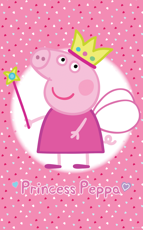 Walltastic fototapeta Princezna Peppa 152,4 x 243,8 cm