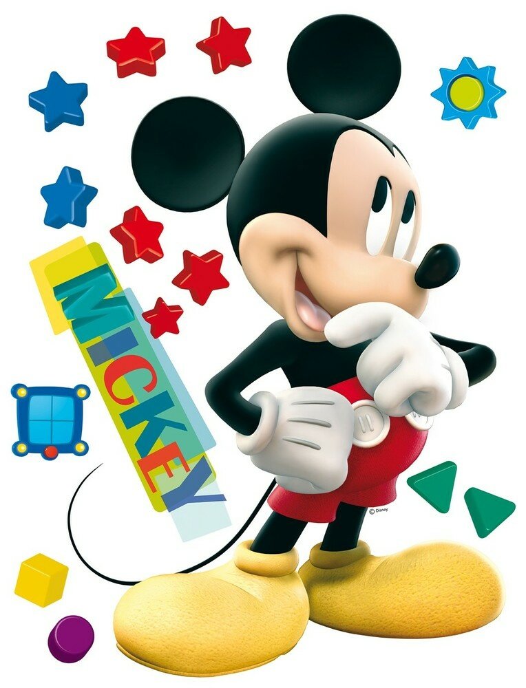 Samolepicí dekorace Mickey DK858 - 65 x 85 cm