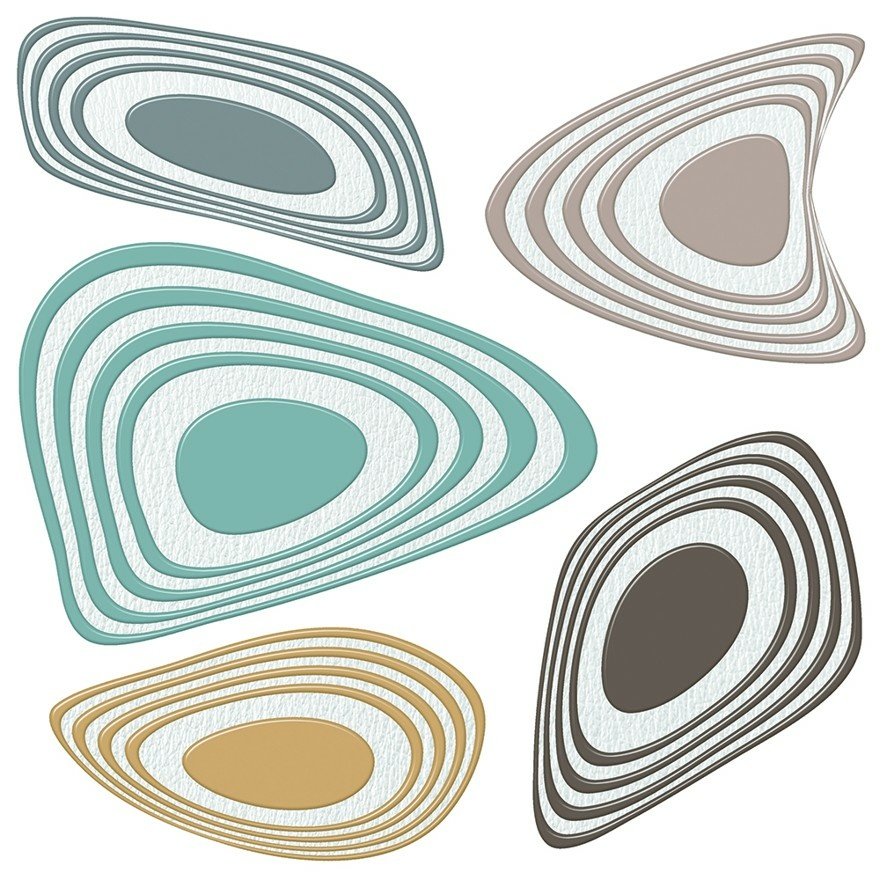 Samolepicí dekorace Abstrakt SS 3857 - 30 x 30 cm