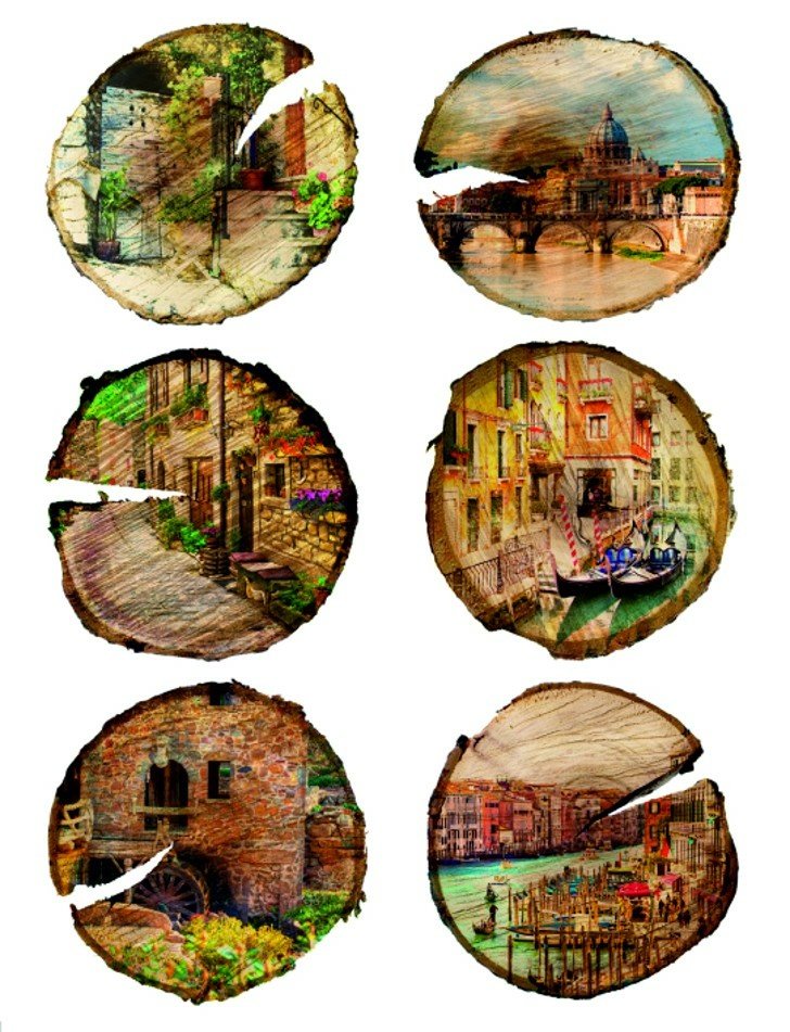 Samolepicí dekorace Města F 1067 - 65 x 85 cm