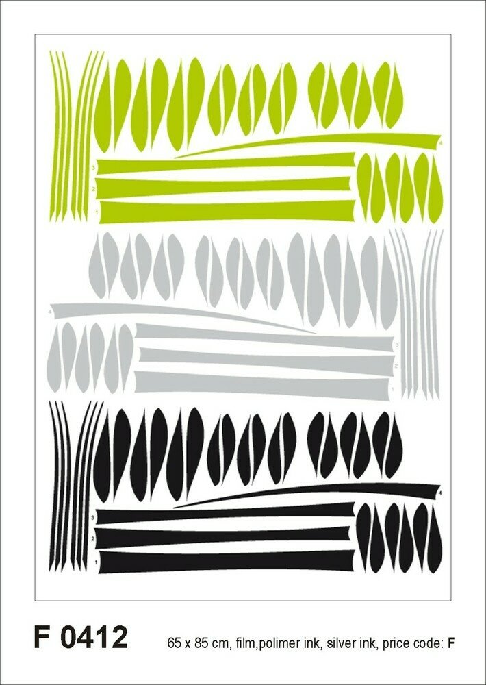 Samolepicí dekorace Bambus F 0412 - 65 x 85 cm
