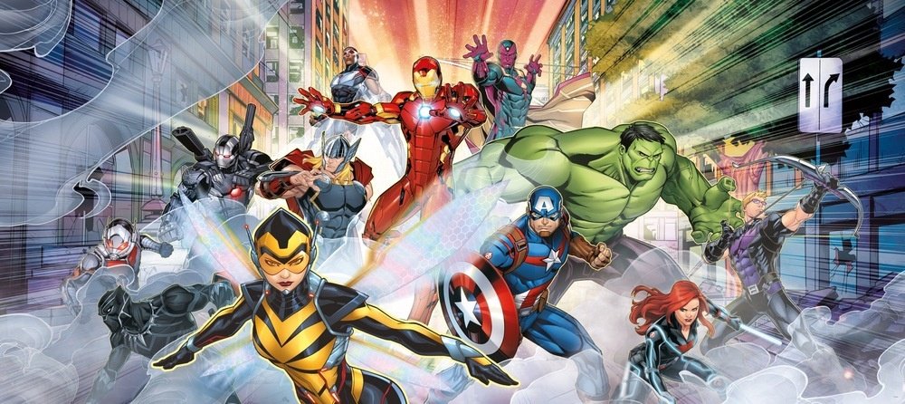 Vliesová fototapeta FTDN H 5397 Avengers 202 x 90 cm
