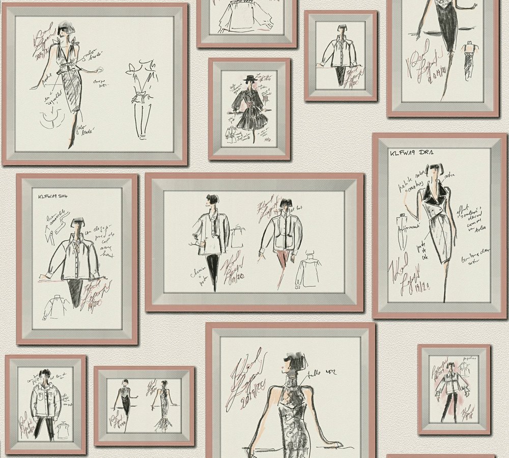A.S. Creation tapeta 37846-4 Karl Lagerfeld 0,53 x 10,05 m