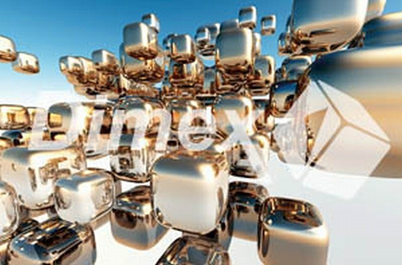 Obraz na skle Silver Cubes 45 x 30 cm GL-45-012