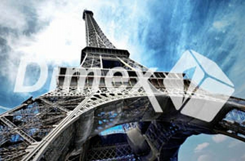 Obraz na skle Eiffel Tower 45 x 30 cm GL-45-015