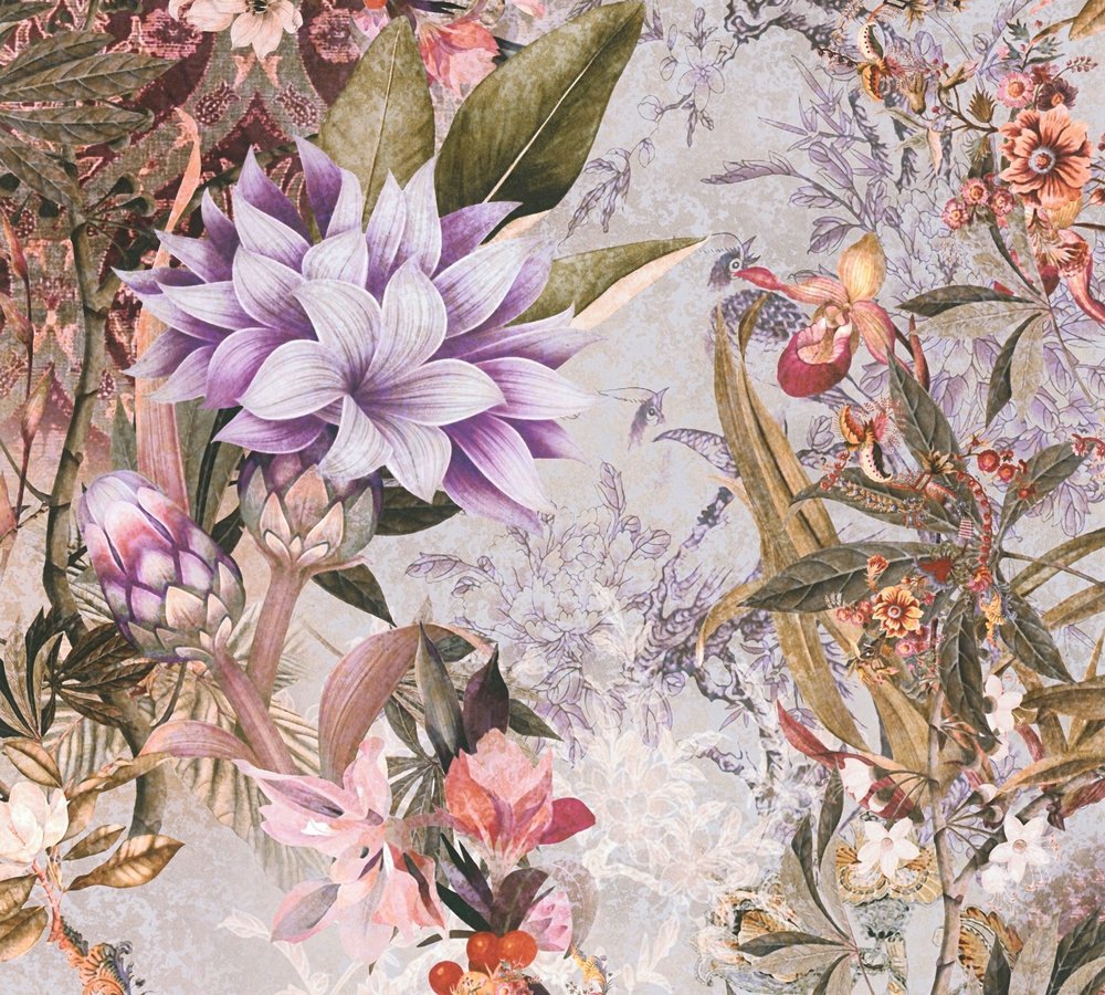 Vliesová tapeta na zeď 38177-3 Dream Flowery 0,53 x 10,05 m