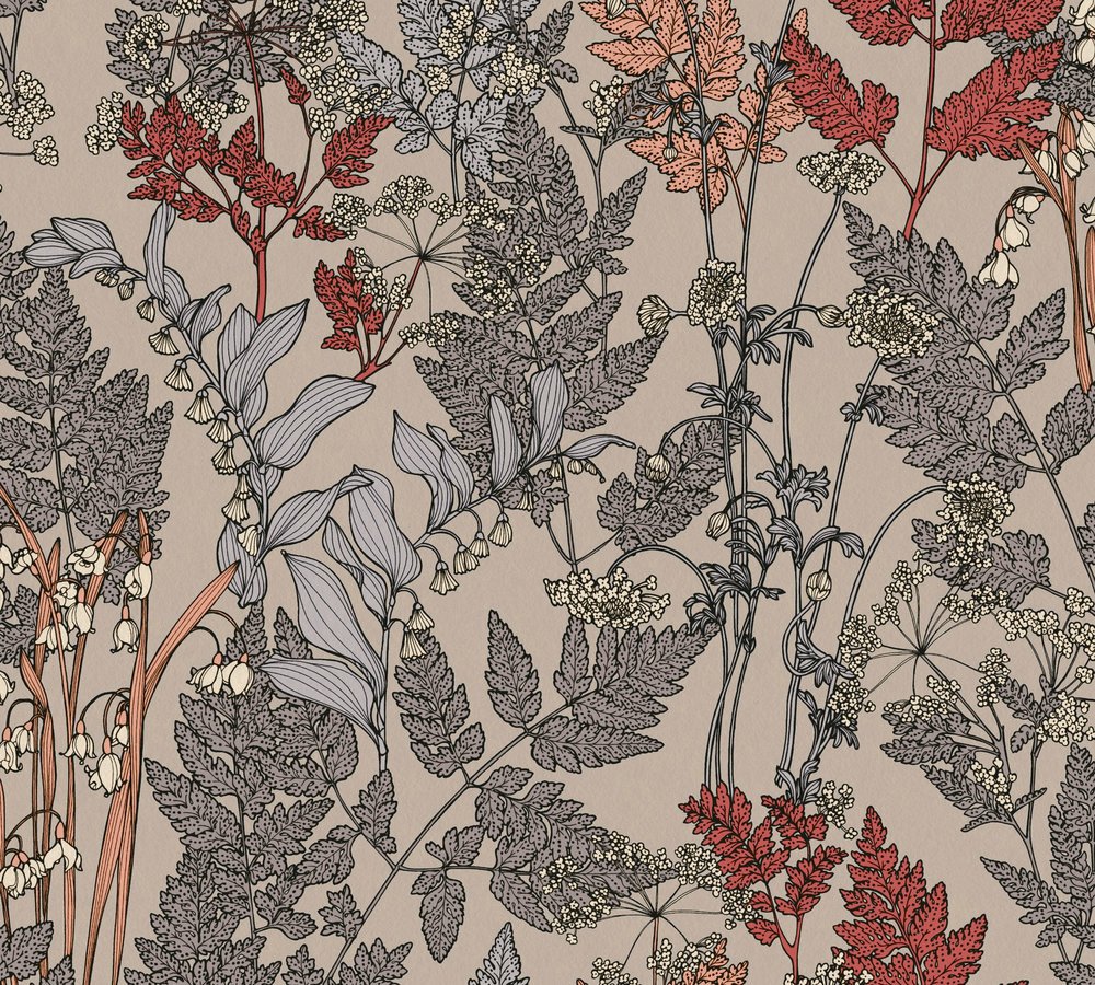 Vliesová tapeta na zeď 37751-2 Floral Impression 0,53 x 10,05 m