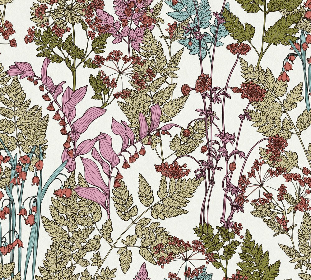 Vliesová tapeta na zeď 37751-3 Floral Impression 0,53 x 10,05 m