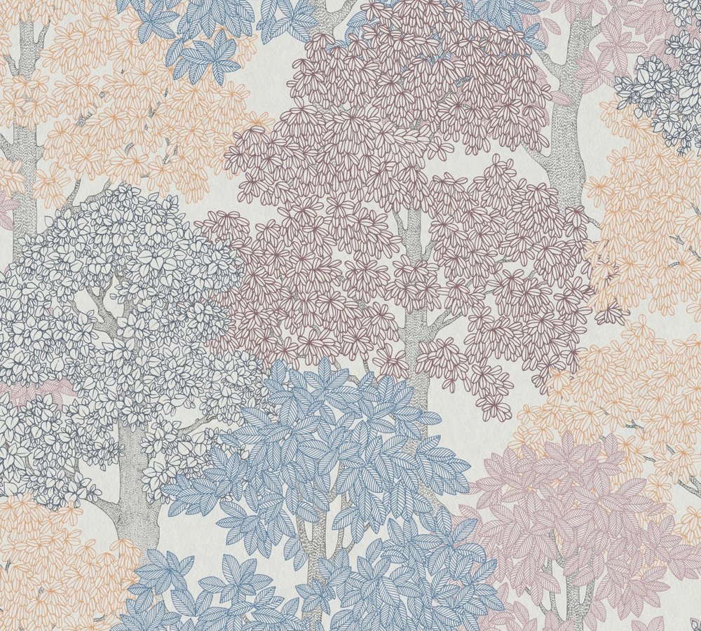 Vliesová tapeta na zeď 37753-4 Floral Impression 0,53 x 10,05 m