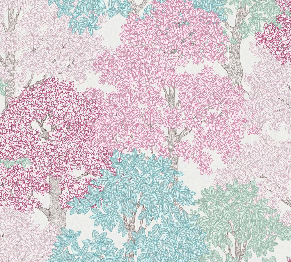 Vliesová tapeta na zeď 37753-5 Floral Impression 0,53 x 10,05 m