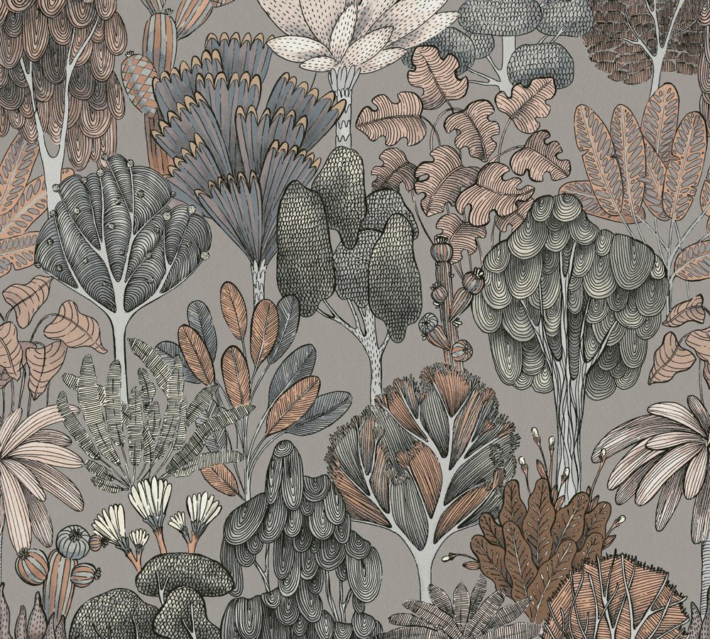 Vliesová tapeta na zeď 37757-4 Floral Impression 0,53 x 10,05 m