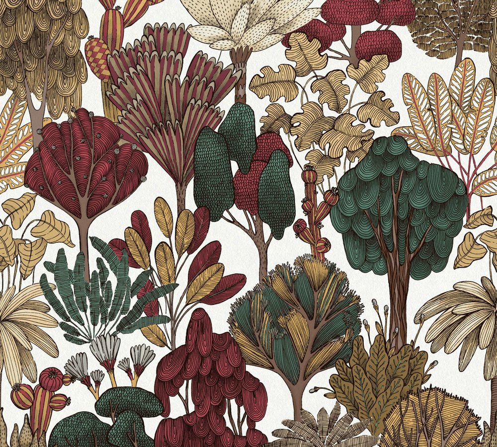 Vliesová tapeta na zeď 37757-7 Floral Impression 0,53 x 10,05 m