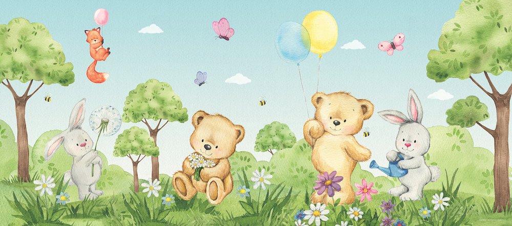 Plakát na zeď Bears FTDNH 5513 - 170 x 75 cm