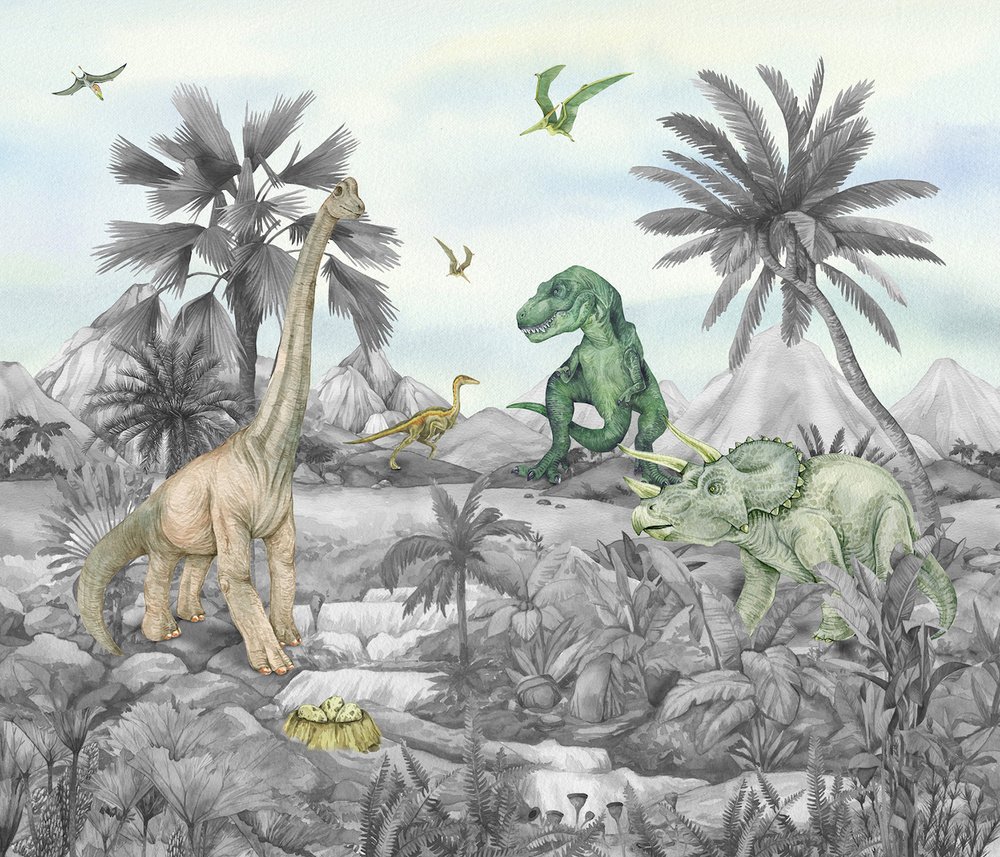Textilní závěs Dino FCSXL 4395 - 180 x 160 cm