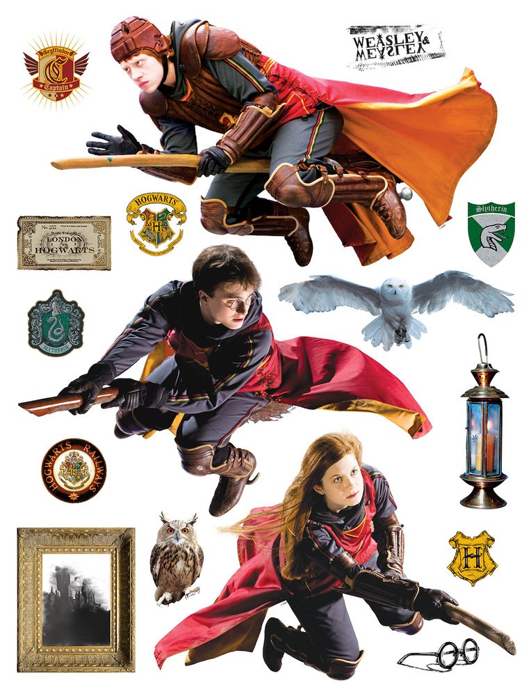 Samolepicí dekorace Harry Potter DK2339 arch 65 x 85 cm