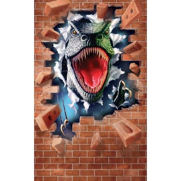 Walltastic fototapeta Řev dinosaura 152,4 x 243,8 cm
