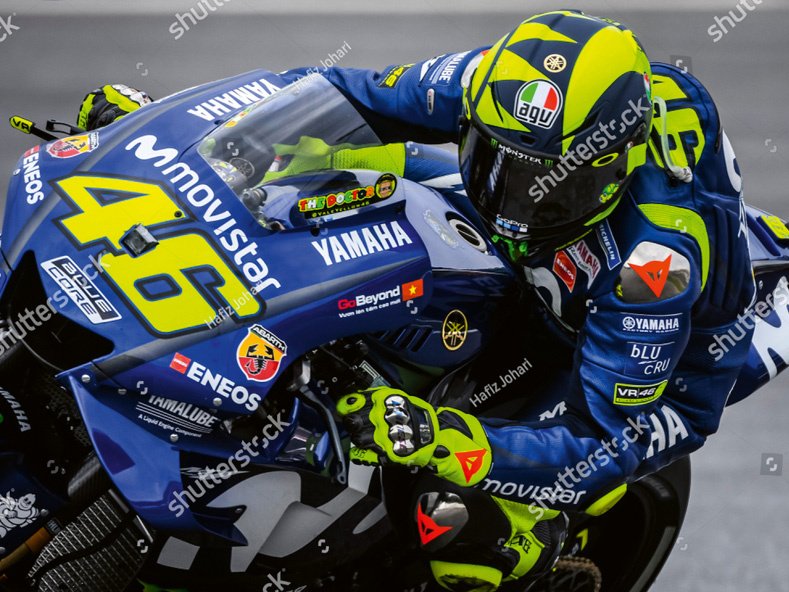 Tapeta na míru Valentino Rossi 200 x 150 cm