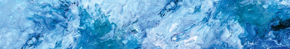 Fototapeta za linku KI350-158 Blue Abstract 350 x 60 cm