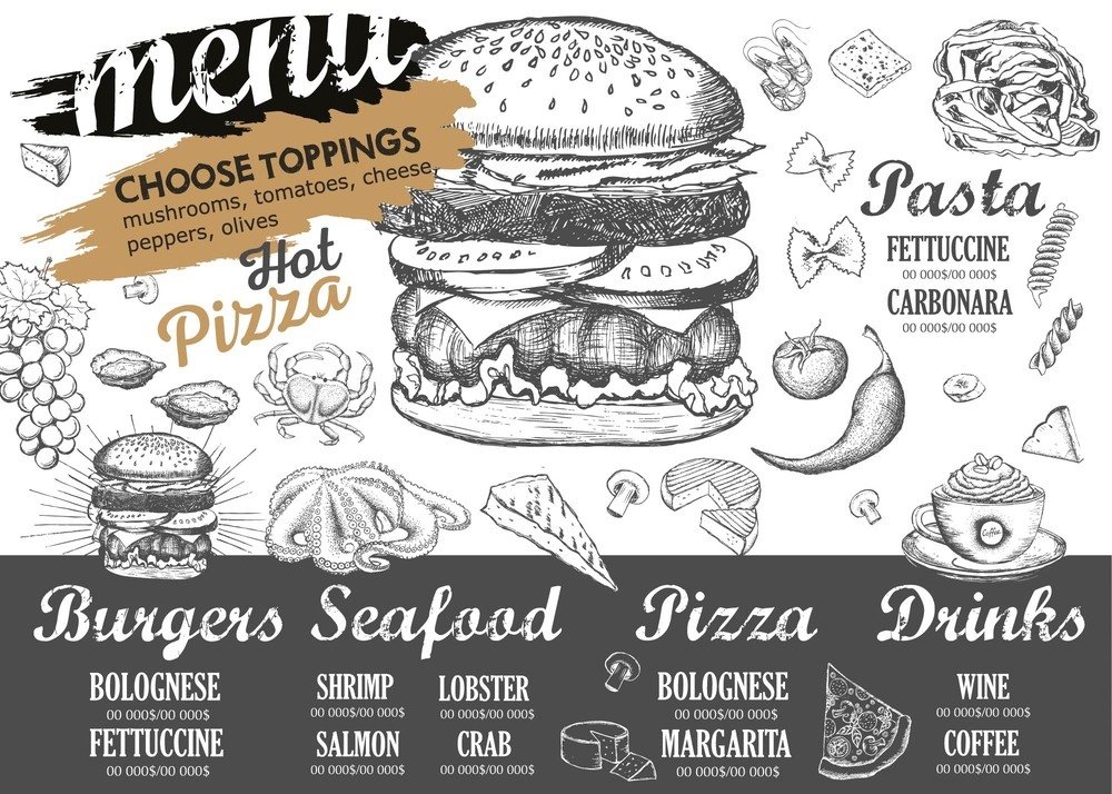 Vliesová fototapeta MS-5-2124 Burgers - 375 x 250 cm