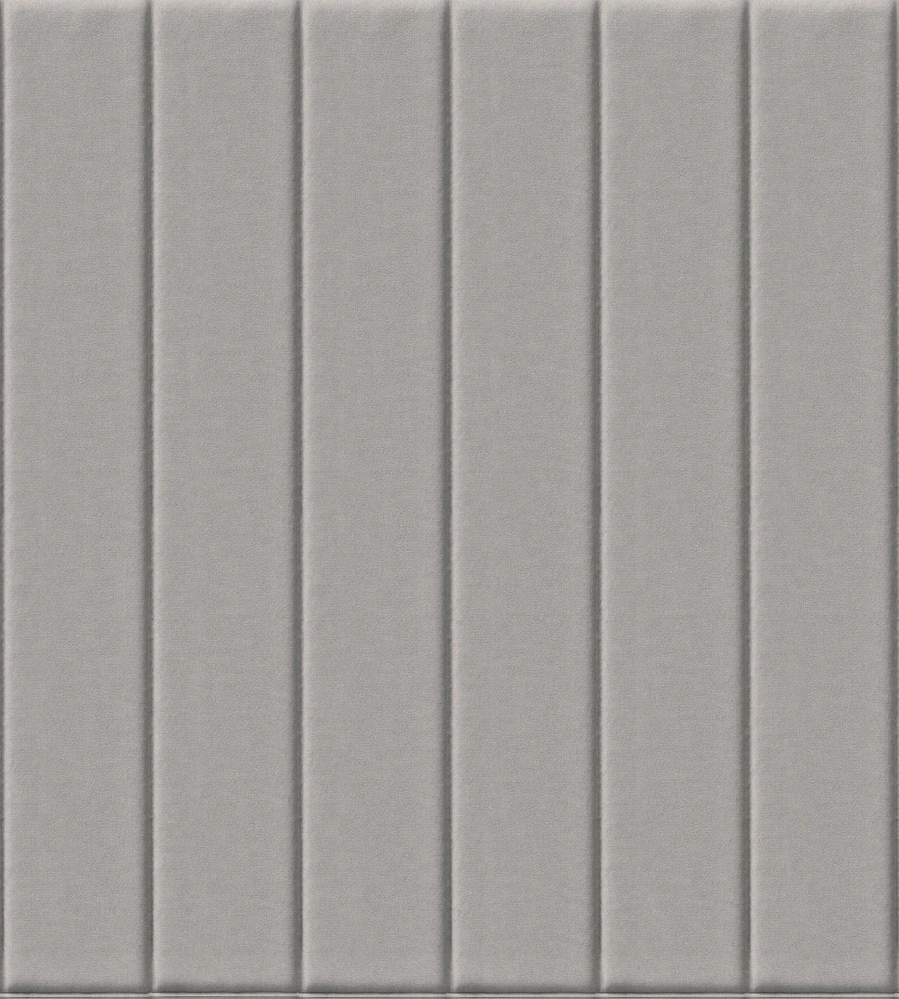 3D samolepicí VELVET obklad šedý - 0,69 x 1,4 m