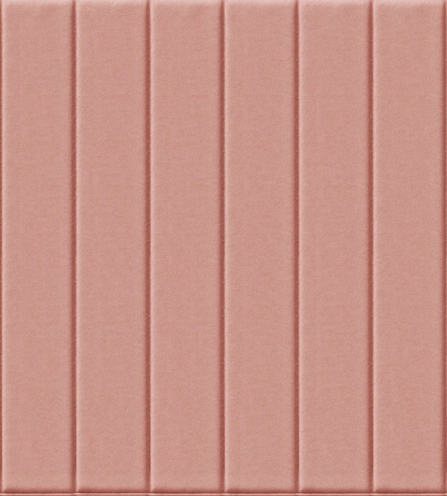 3D samolepicí VELVET obklad starorůžový - 0,69 x 1,4 m