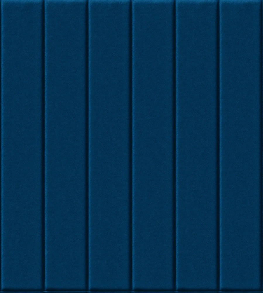 3D samolepicí VELVET obklad modrý - 0,69 x 1,4 m