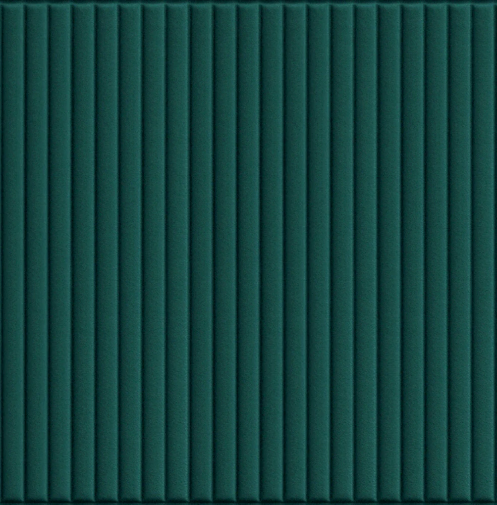 3D samolepicí VELVET obklad zelený - 0,69 x 1,4 m