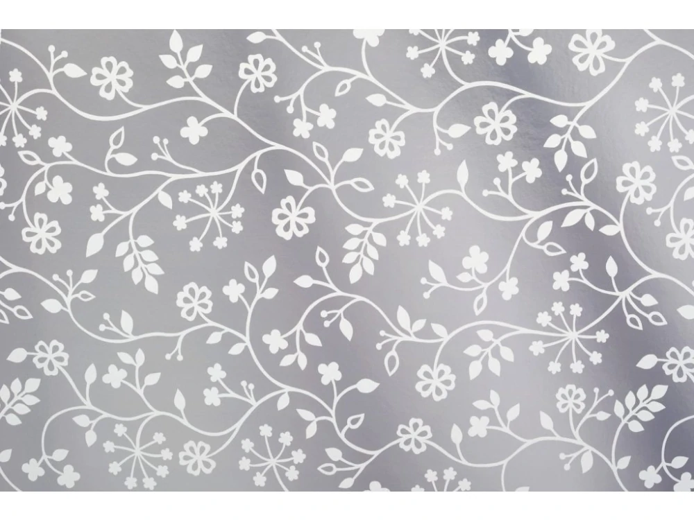 Samolepicí fólie d-c-fix 3478036 Květinky metalické - 67,5 cm x 1,5 m