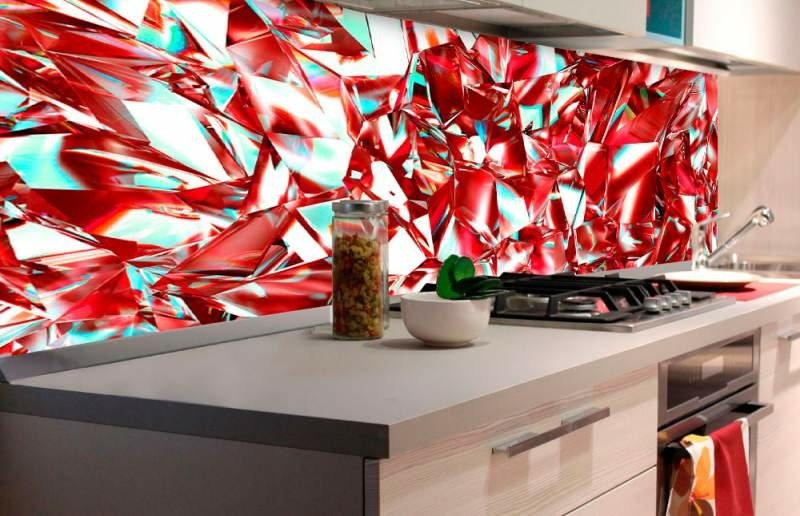 Fototapeta na linku Red Crystal 180 x 60 cm | KI180-071