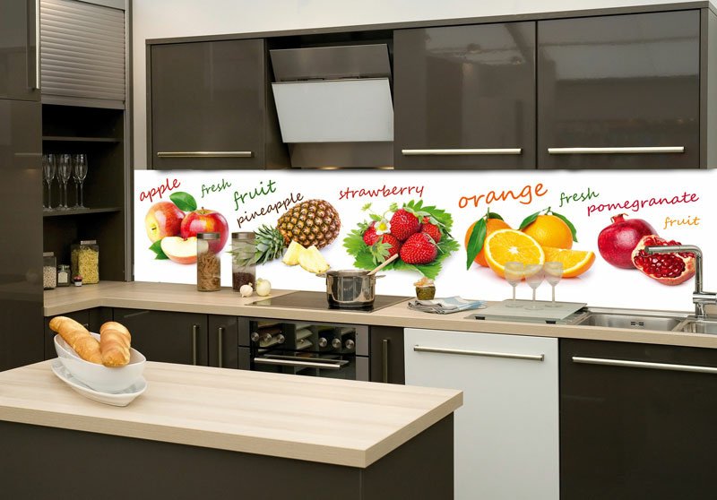 Fototapeta na linku Fruit Mix 260 x 60 cm KI260-022