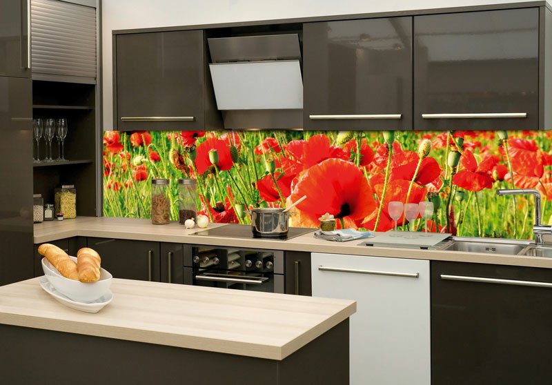 Fototapeta na linku Red Poppies 260 x 60 cm KI260-028
