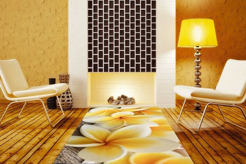 Fototapety na podlahu Dimex Plumeria FL85-016 85x170 cm