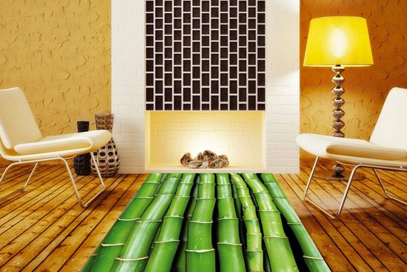 Fototapety na podlahu Dimex Bamboo FL85-020 85x170 cm
