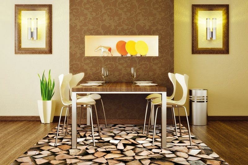 Fototapety na podlahu Dimex Timber FL170-032 170x170 cm