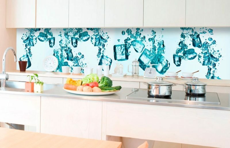 Fototapeta za linku KI350-002 Ice Cubes - 350 x 60 cm