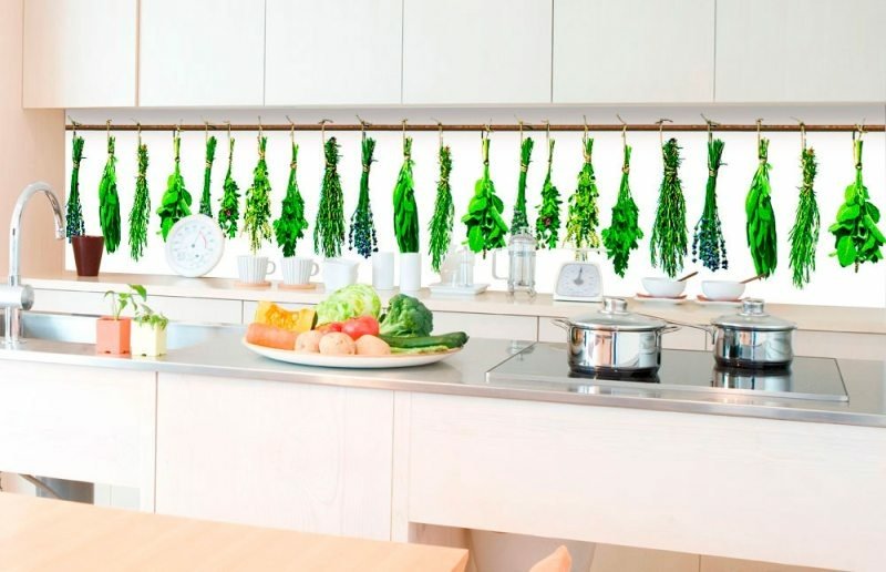 Fototapeta za linku KI350-007 Herbs 350 x 60 cm