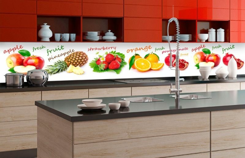 Fototapeta za linku KI350-022 Fruit Mix 350 x 60 cm