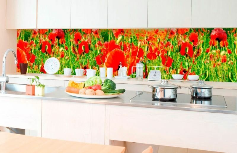 Fototapeta za linku KI350-028 Red Poppies 350 x 60 cm