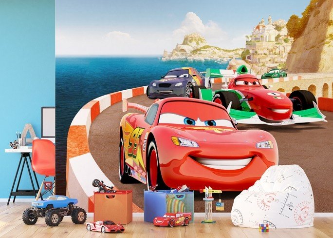 Vliesová fototapeta FTDN XXL 5005 Cars 360 x 270 cm