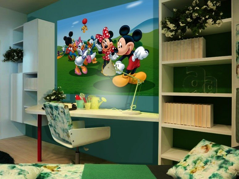 Vliesová fototapeta Mickeyho klubík FTDN M 5212 -160 x 110 cm