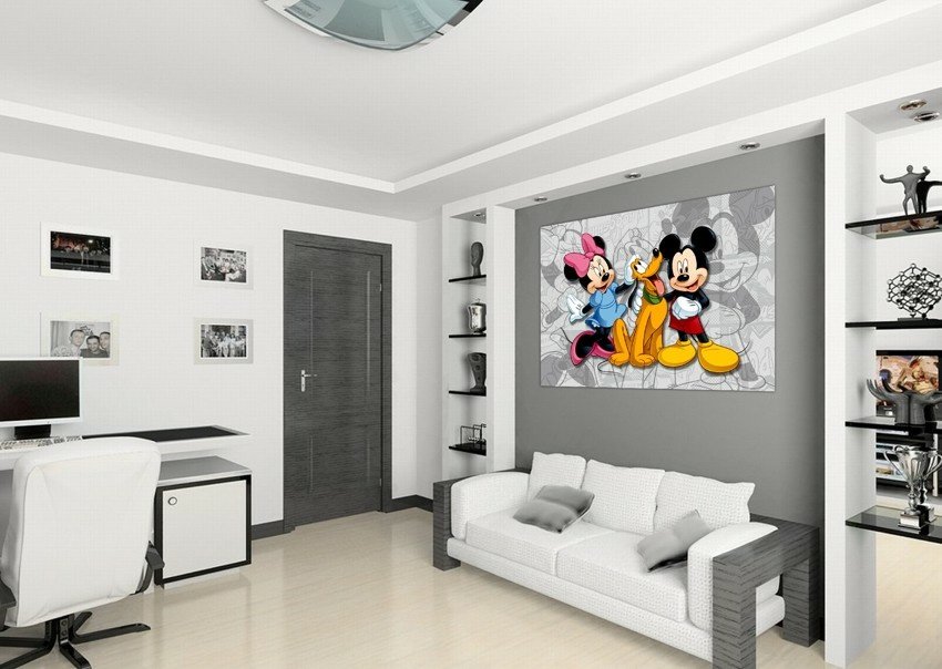 Vliesová fototapeta Mickey Mouse FTDN M 5204 - 160 x 110 cm