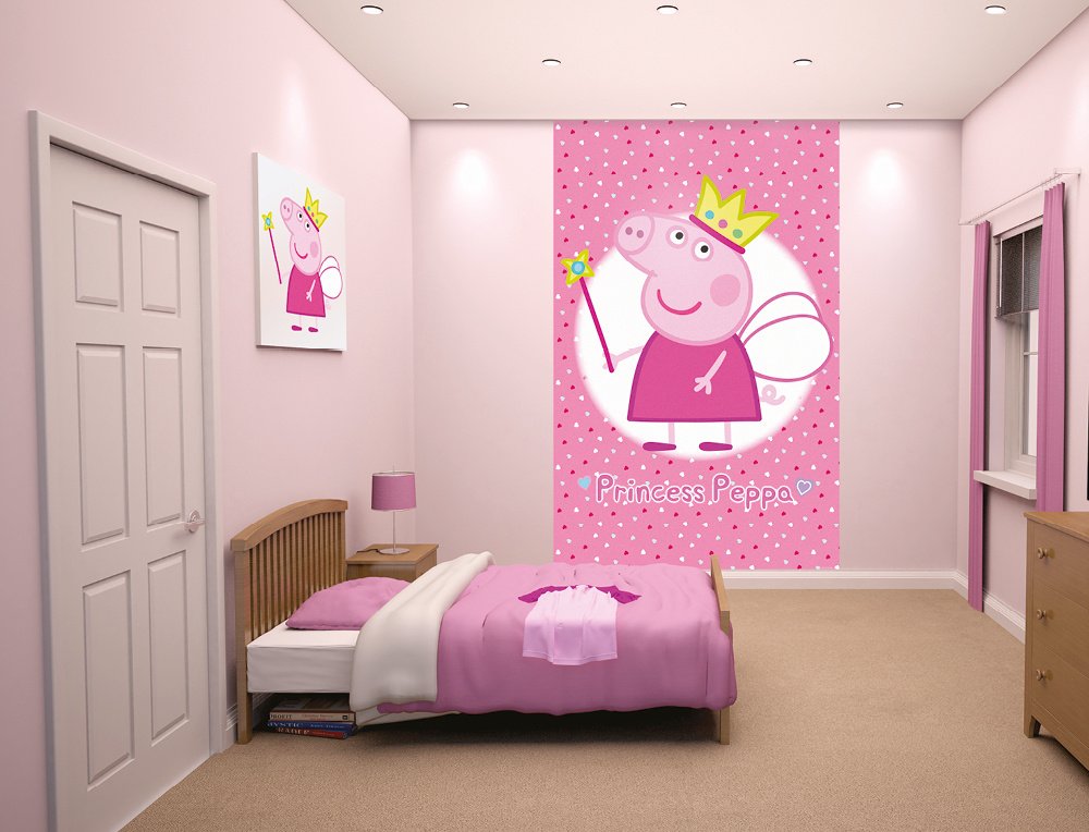 Walltastic fototapeta Princezna Peppa 152,4 x 243,8 cm