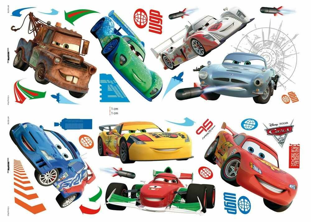 Samolepicí dekorace Cars D40273