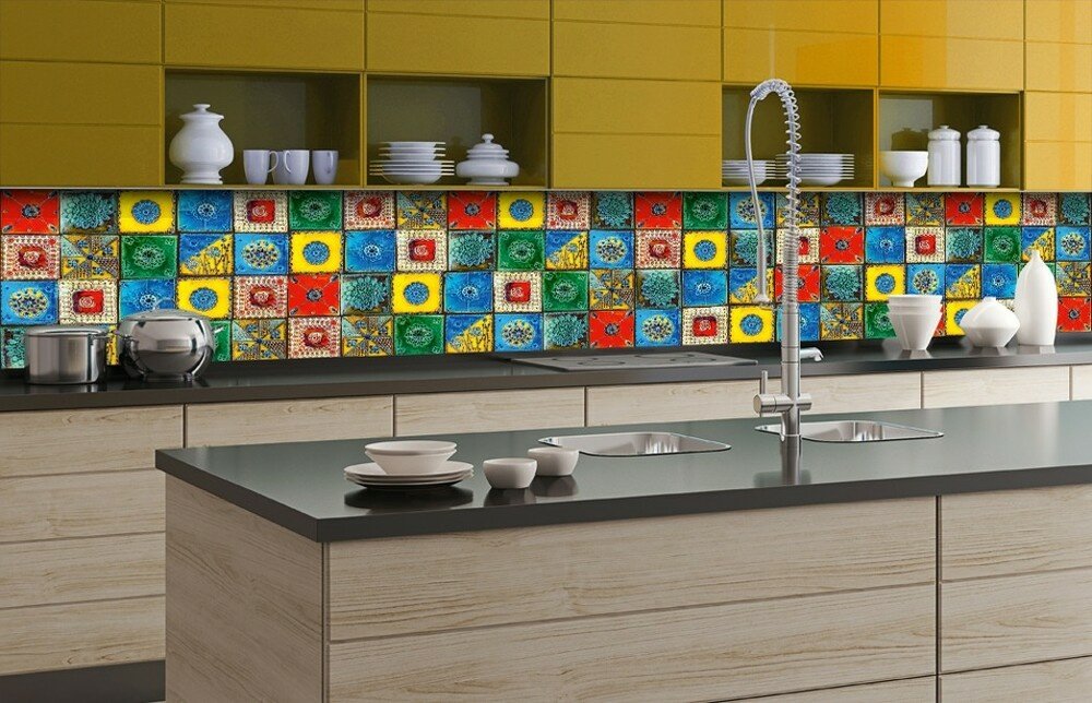 Fototapeta za linku KI350-107 Lisboa Tiles 350 x 60 cm