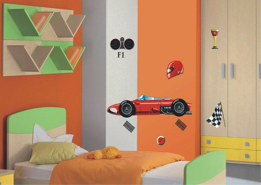 Samolepicí dekorace Formule K 0832 - 65 x 85 cm